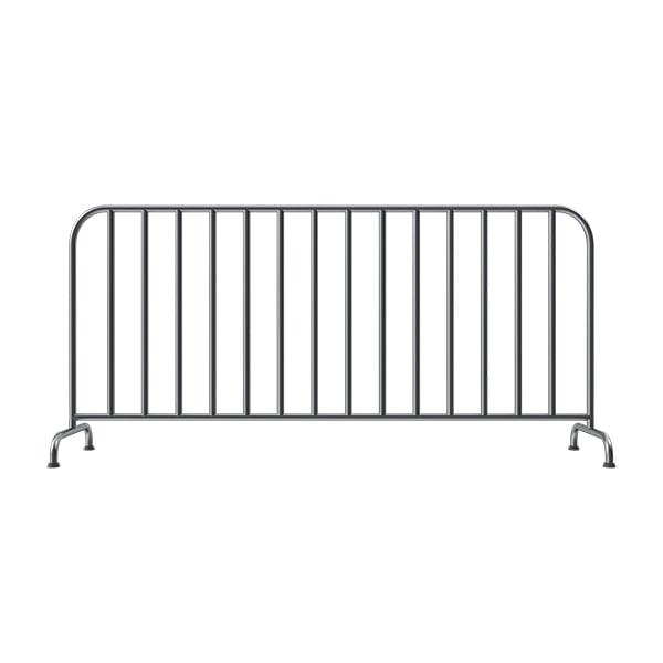 crowd control barricades are made of durable, high-quality materials such as steel and plastic